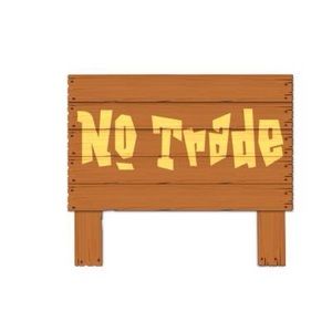 ‼️ No trade‼️